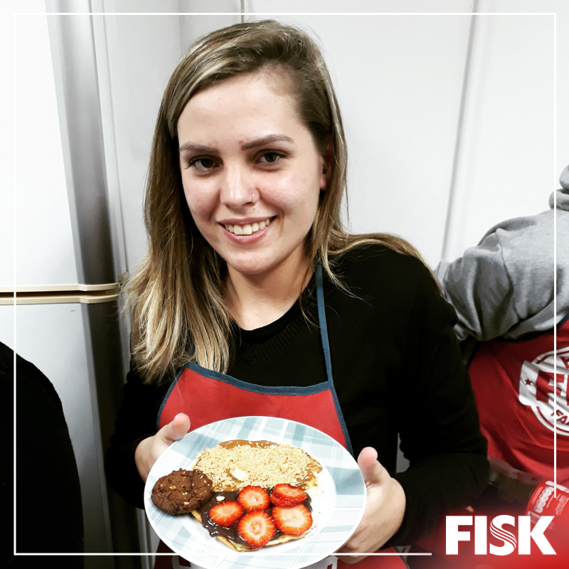 Fisk Joinville/SC - Cooking Class com os alunos do estágio Essentials 2
